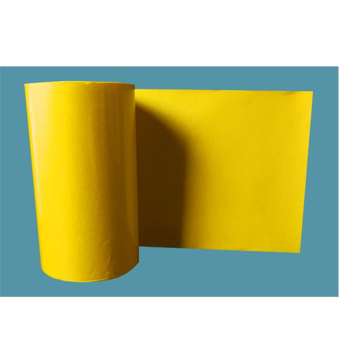 Silicone Coated Yellow Customer Logo Wrapping Paper