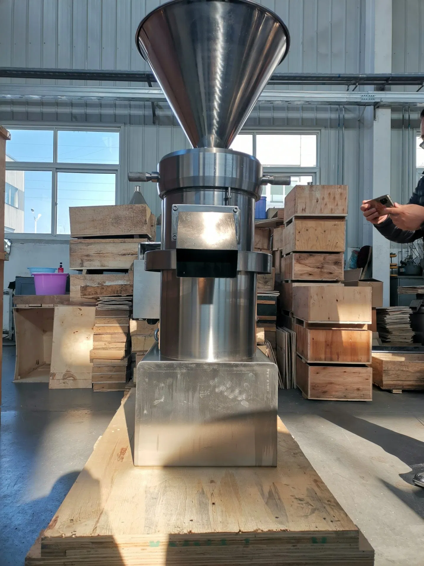 Коллоидная мельница для ореховой пасты GL-JMS