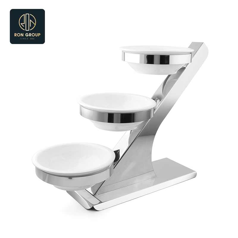 Export Quality Multi-Tier Buffet Rack for Elegant Dining Displays