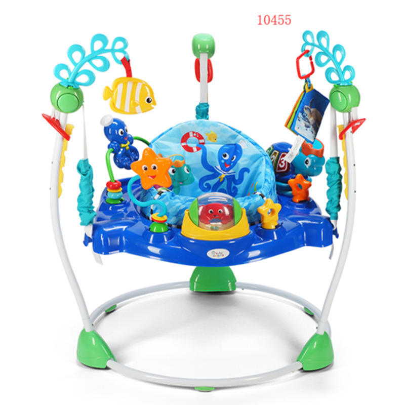 Hot Selling New Baby Bouncing Fitness Frame Musical Toys Play Table Walker