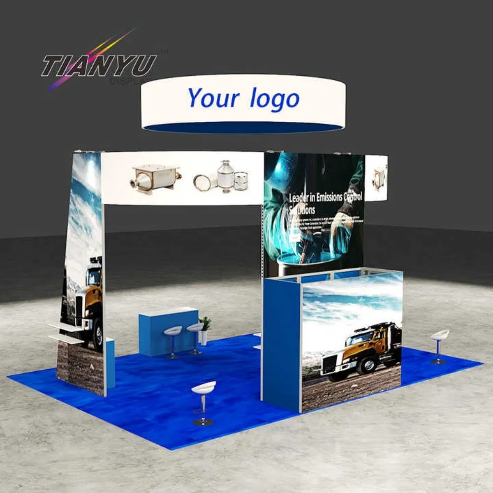 Tianyu 10X10 Modular Trade Show Booth Display Stand 3D Event Expo Vendor Design for Exhibition