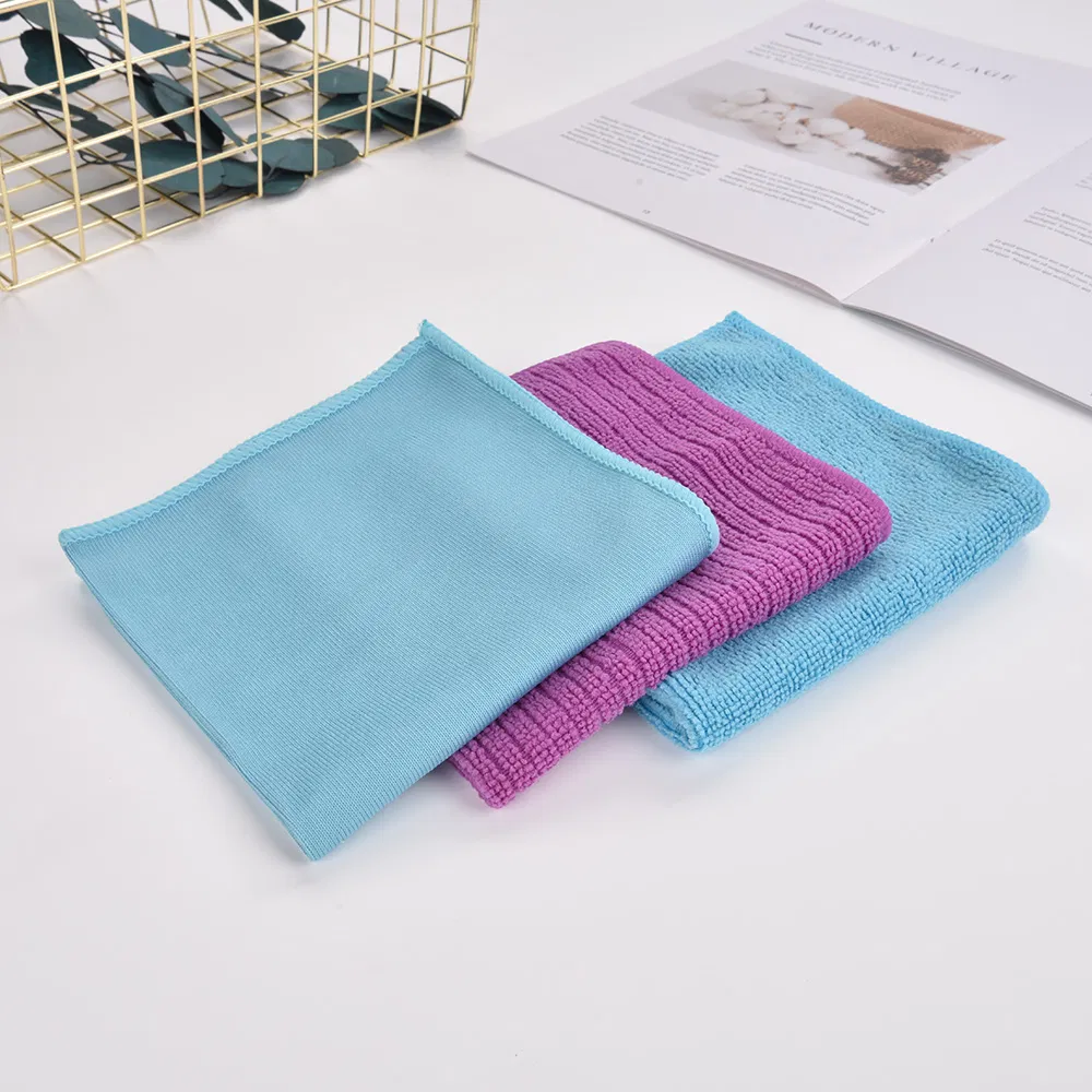 Wholesale Household 3PCS Differernt Cleaning Cloth Set Multipurpose Microfiber Towel