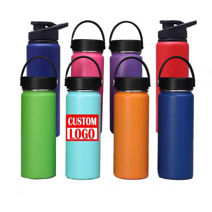 Promotional Aluminum Water Bottle Sublimation Sport Drinkware for Outdoor Hiking