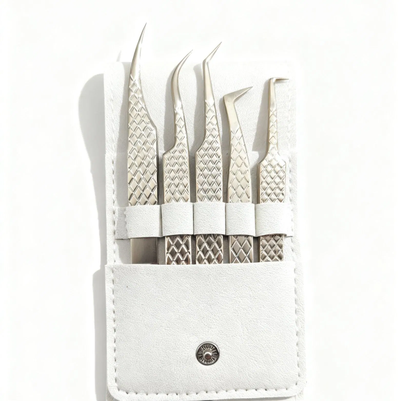 Mengfan China Professional Eyelash Tweezers Manufacturer Wholesale Price Tweezers for Eyelash Extensions