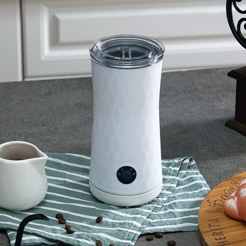 Milk Frother, for Hot Cold Coffee &Chocolate, Non Stick Coating Is Easy to Clean