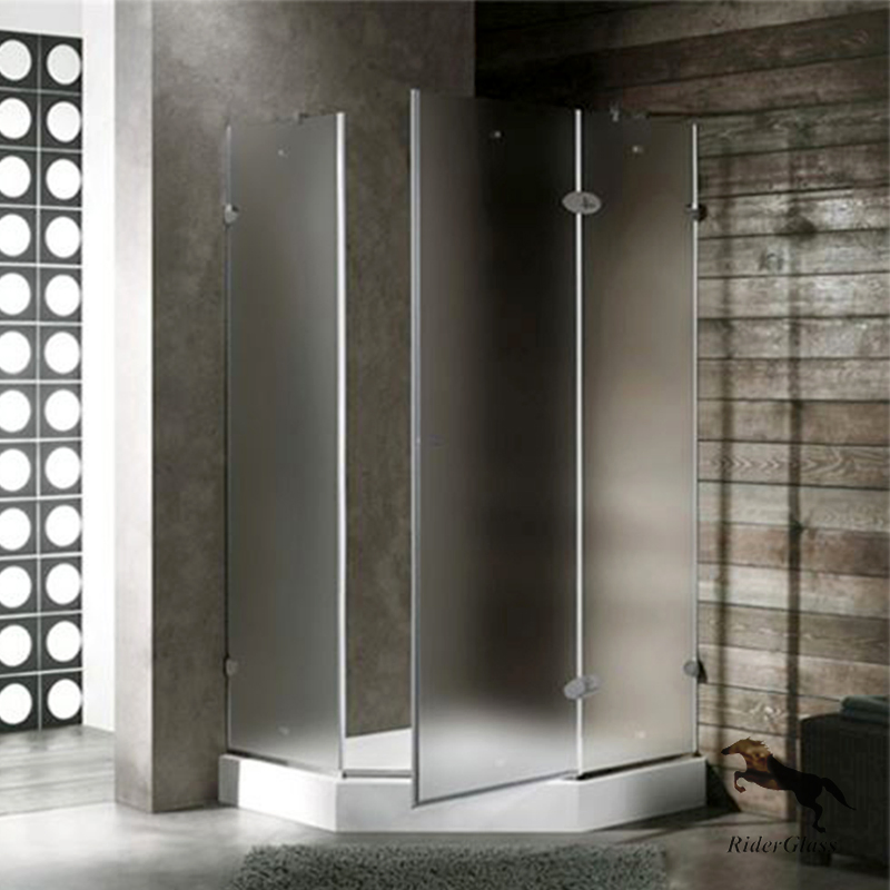 6mm Frost Tempered Glass Panel Bathroom Door Price