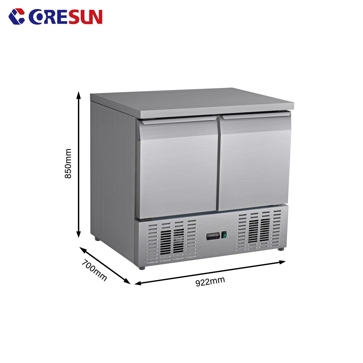 Durable Cold Storage Unit for Restaurant Salad Displays