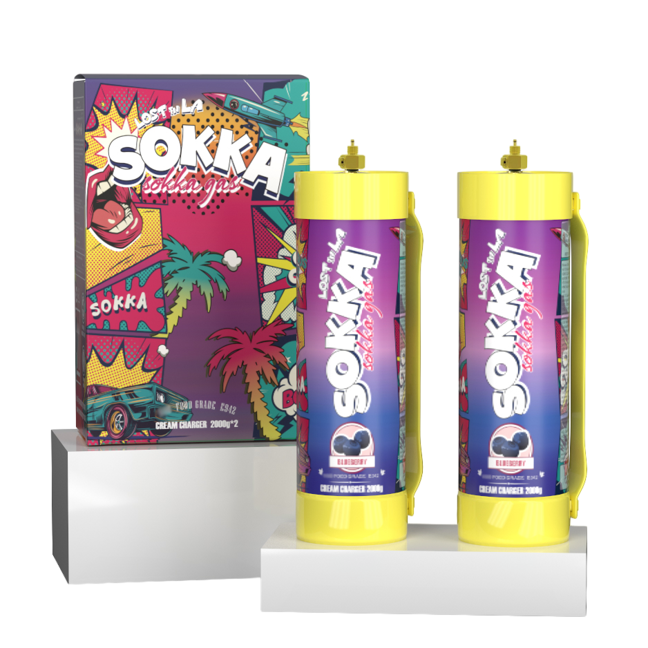 Sokka Export Quality Custom Branding Bulk Selling Whipped Cream Charger