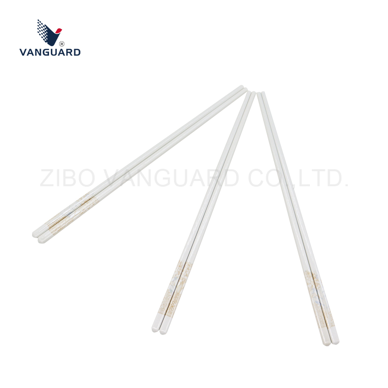 Promotional Restaurant White Custom Porcelain Ceramic Chopsticks
