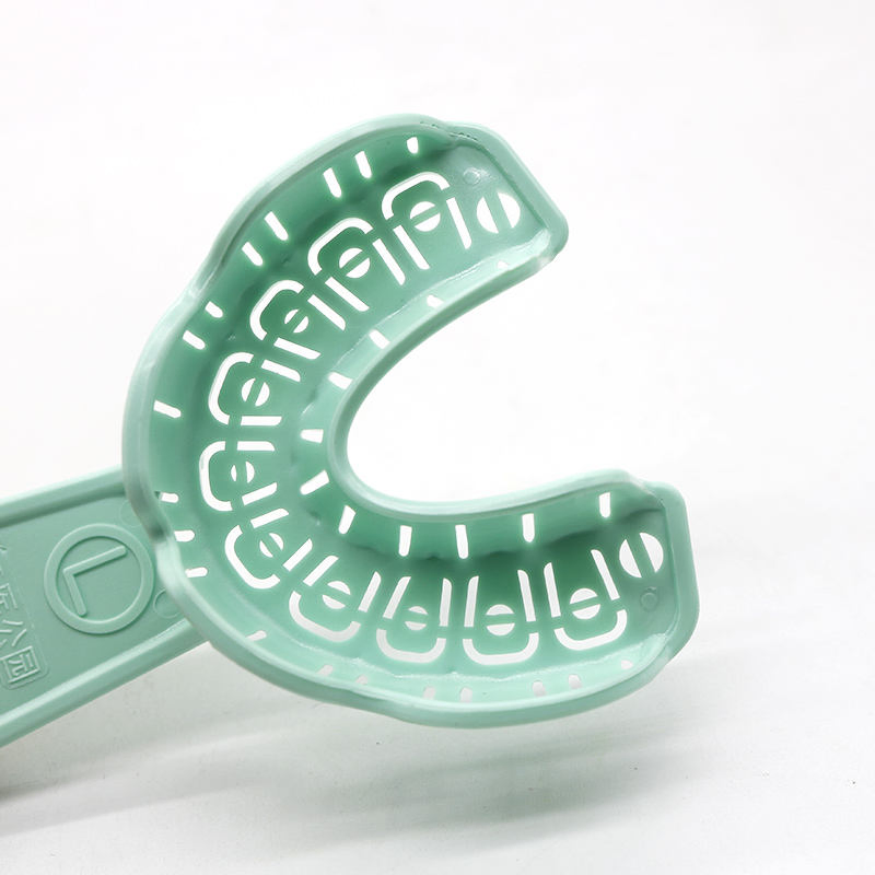 Disposable Plastic Dental Implant Impression Tray Kit Rim Locks with L/M/S Size
