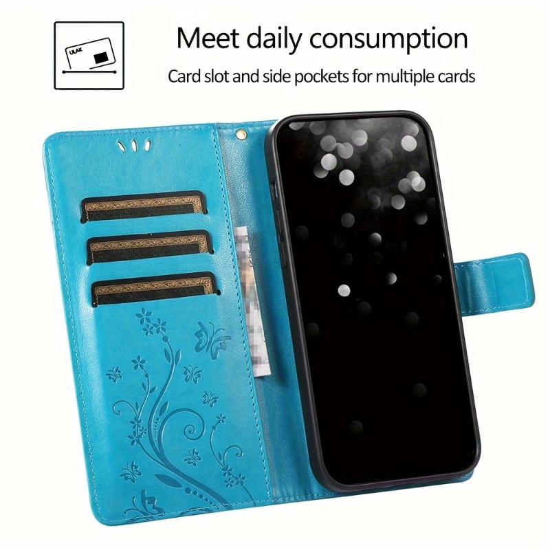 Promotional New Arrivals Factory Price Faux Leather Card Slots Lanyard Phone Accessories