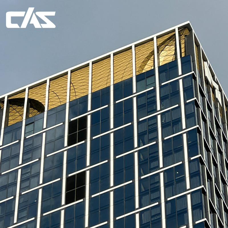 Guangdong Aluminium Curtain Wall Profilea Luminum Glass Curtain Wall Price 200 Square Meters