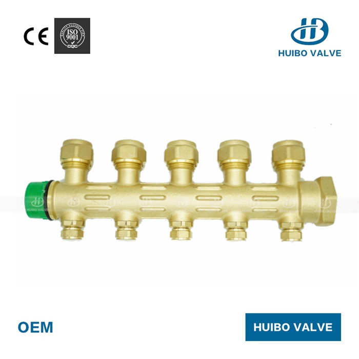 Forged Brass Manifold for Floor Heating