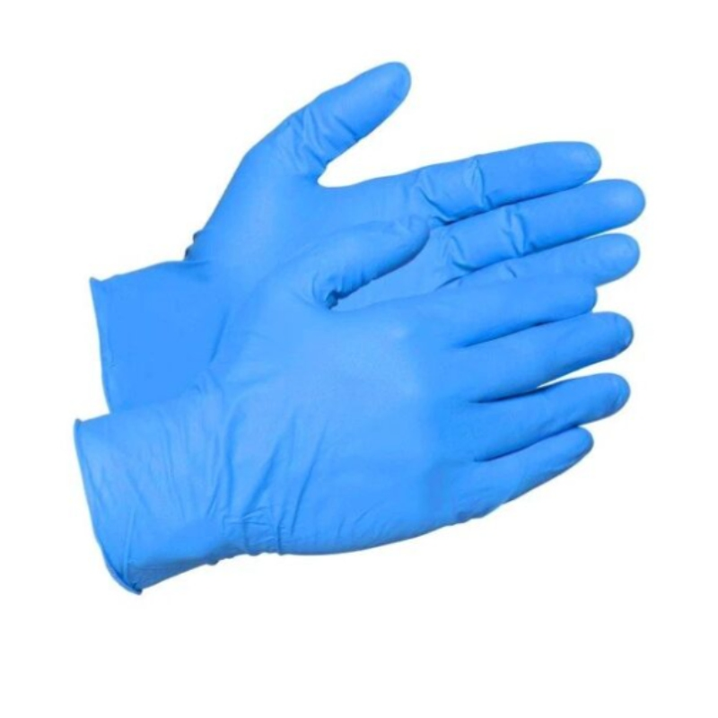 Disposable Nitrile Exam Gloves Blue Powder Free Latex-Free for Safety and Protection