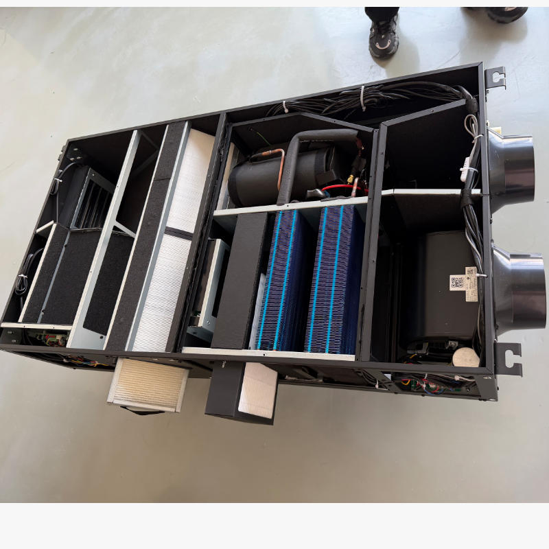 Heat-Exchange Merv-13 Fresh Air HEPA Dehumidifier