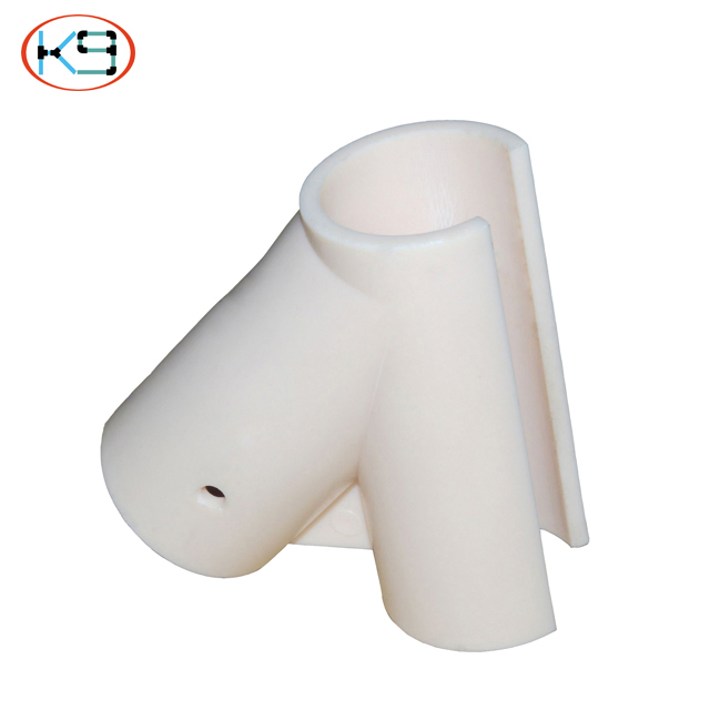 Plastic Joint ABS Joint 3 Ways Beige Plastic Pipe Clamp