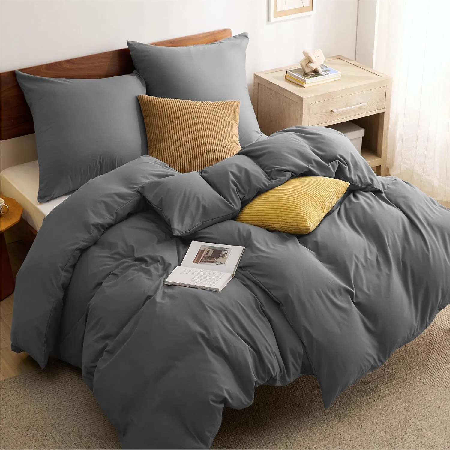 Polyester Microfibre with Zip Soft Comfortable Bed Linen Sets