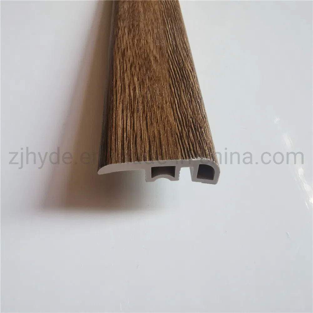 Waterproof PVC Spc Skirting Molding Vinyl Flooring End-Cap