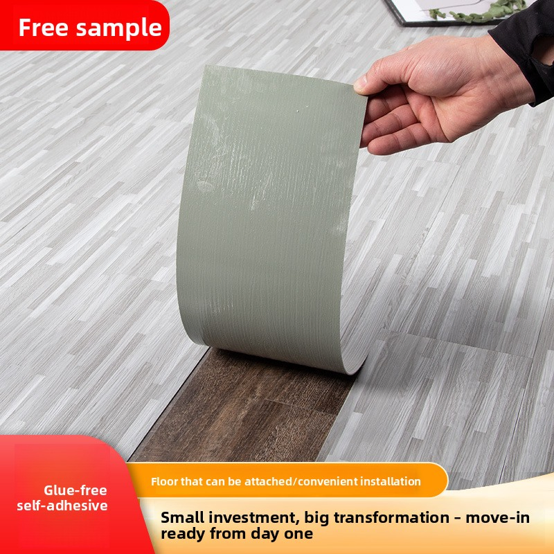 Водостойкий виниловый пол ПВХ под дуб, 1.3 мм