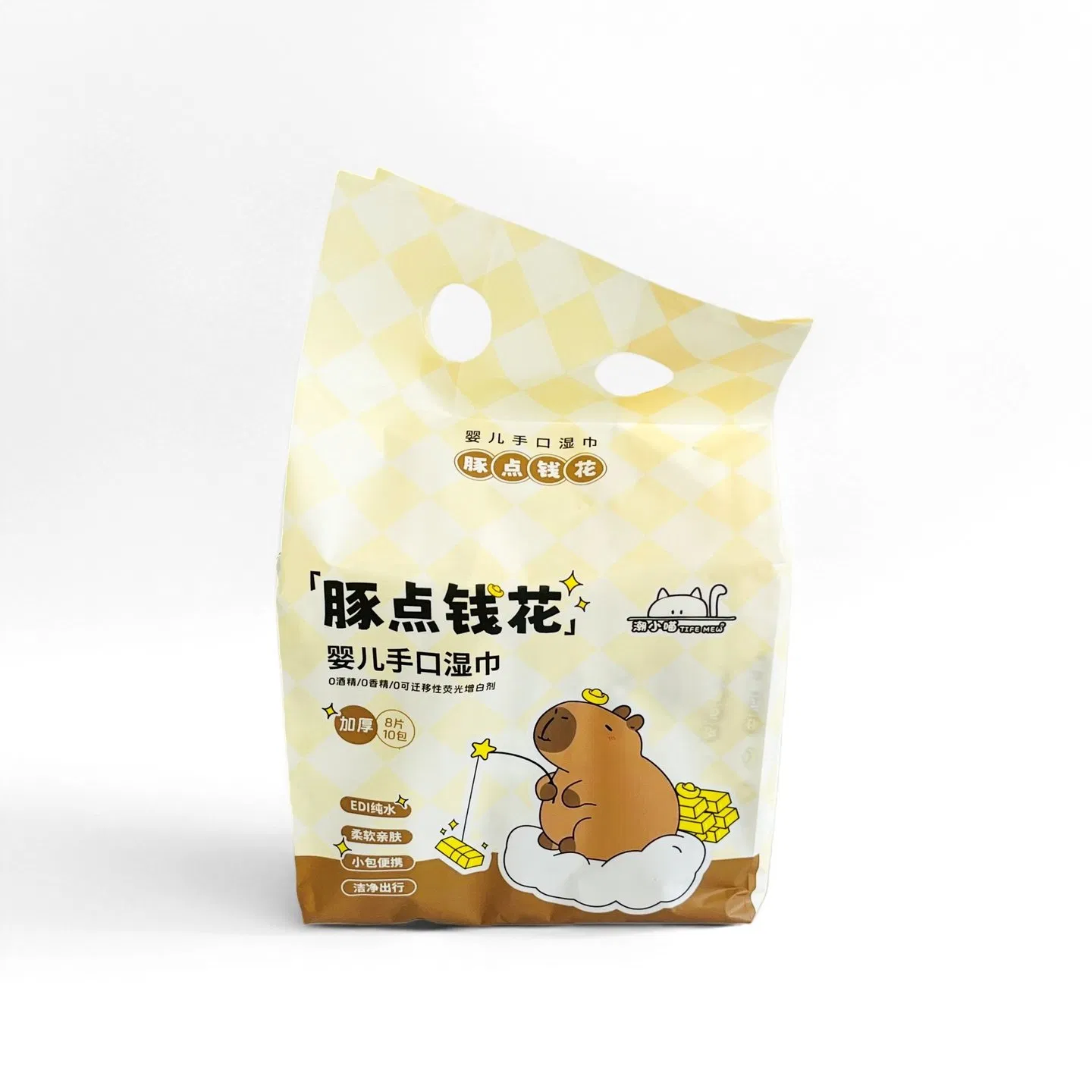Top Sale Non-Woven Baby Wet Wipes Daily Cleaning Needs