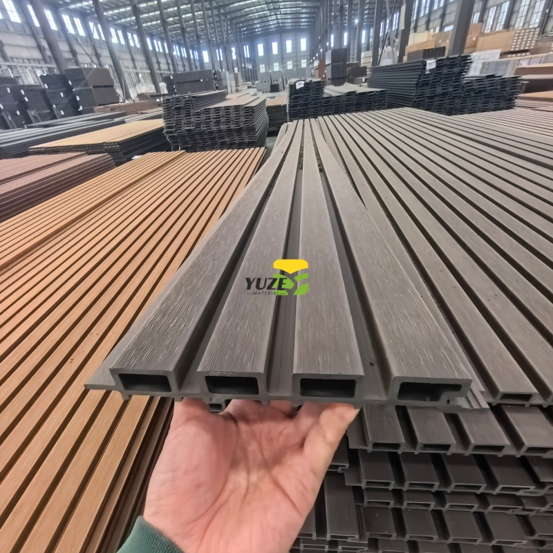 Exterior WPC Wall Covering with Enhanced Outdoor Weather Protection