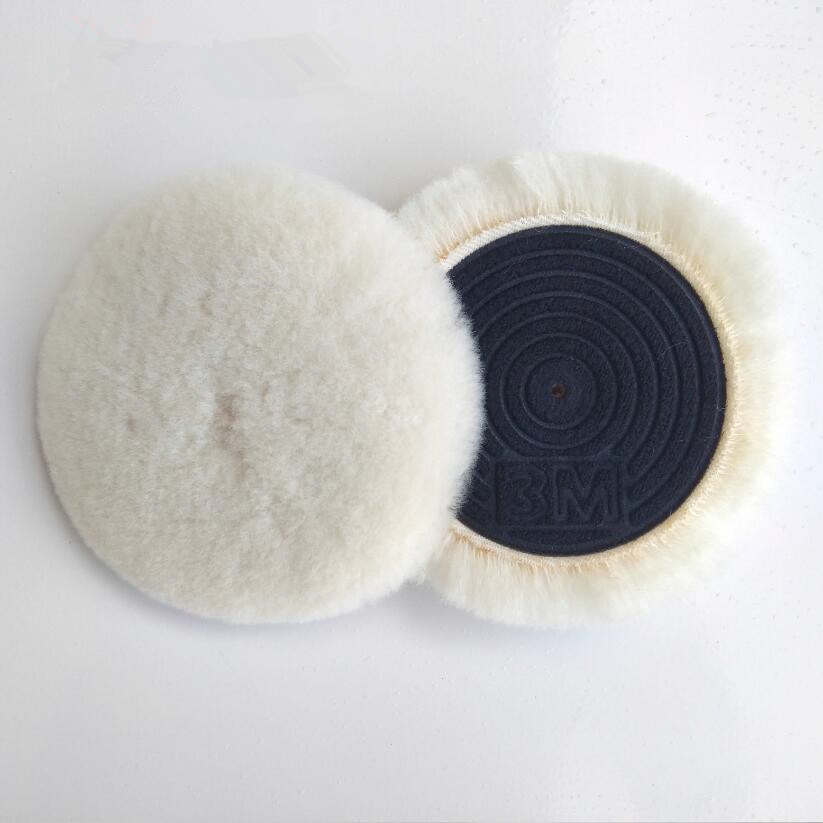 Spta Australian Lambs Wool Polishing Pad - Heavy Cut Buffing Pad for Da/RO Car Polisher