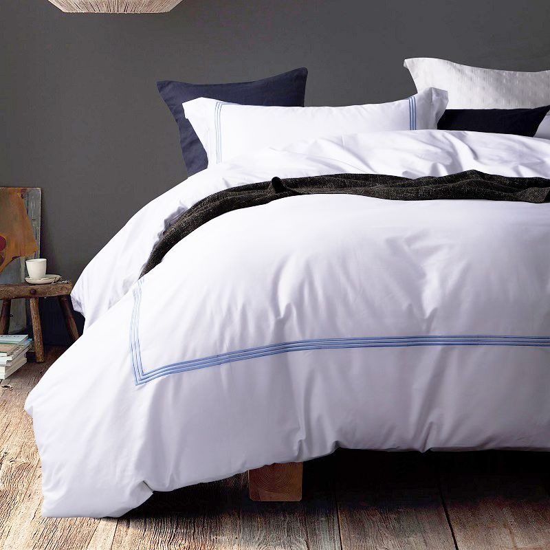 Постельное белье для отелей с логотипом, 100% хлопок