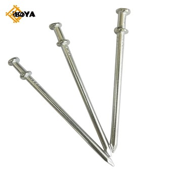Duplex 16D Galvanized Polished Duplex Head Wire Nails for Brazilian Market