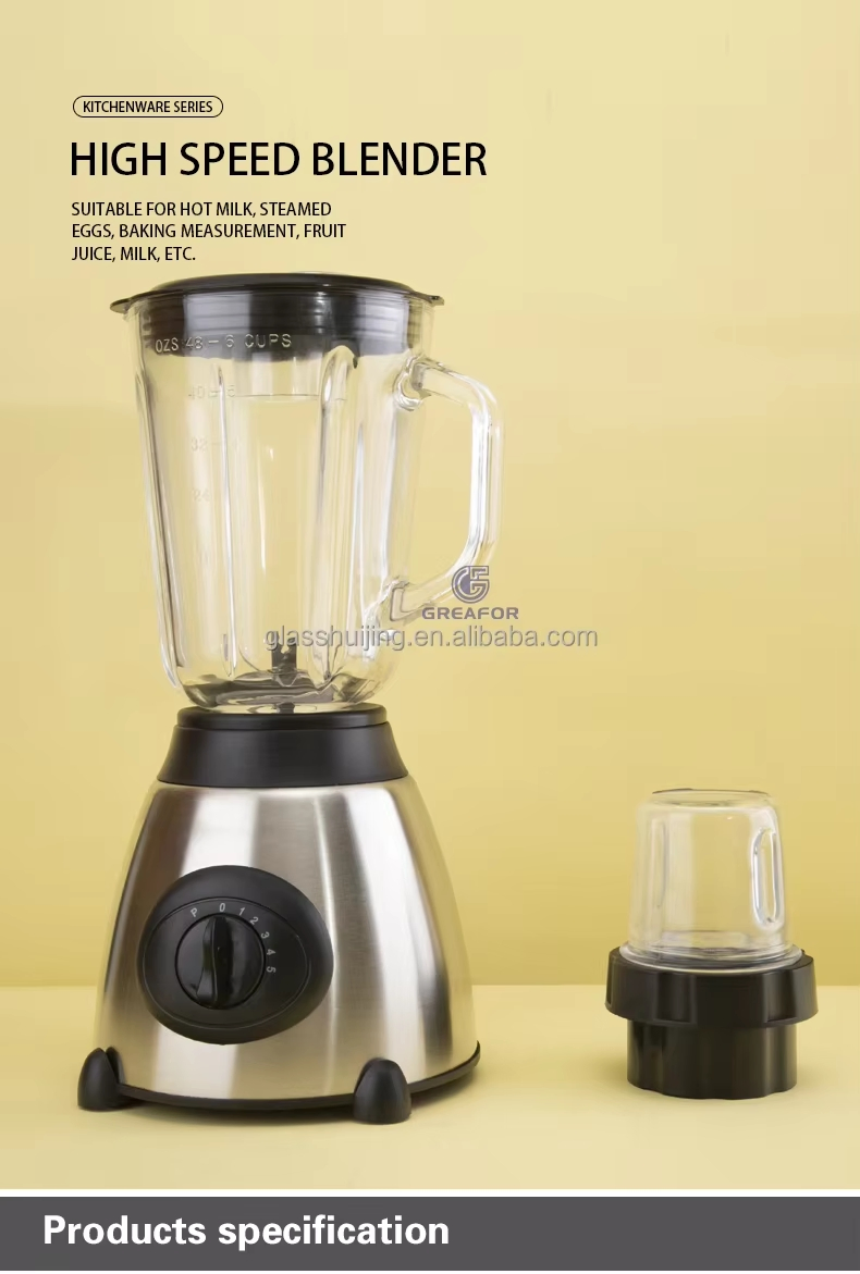 Efficient Y66 Blender - Black Kitchen Electronics for Quick Meal Prepare
