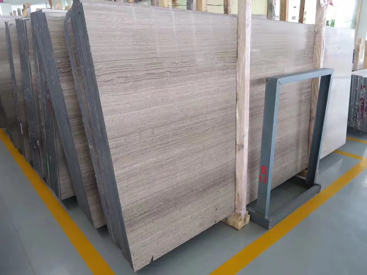 Elegant Grey Wood Vein/Timber Grey Marble Natural Marble Stone