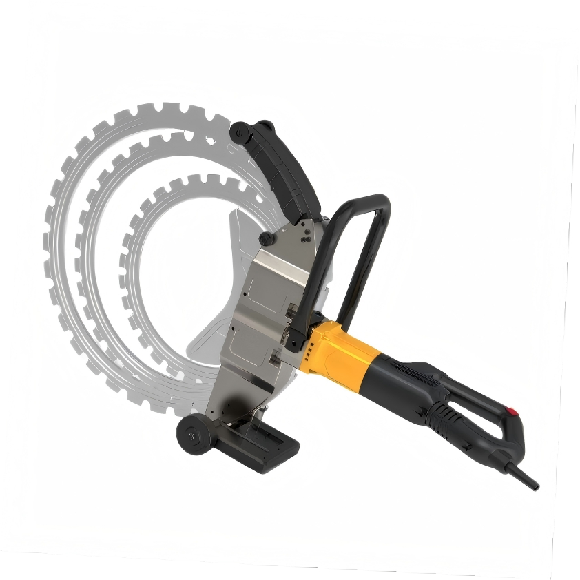 Electric Handheld Concrete Cutting Machine - Precision Motorized for Efficient Wall Cutter