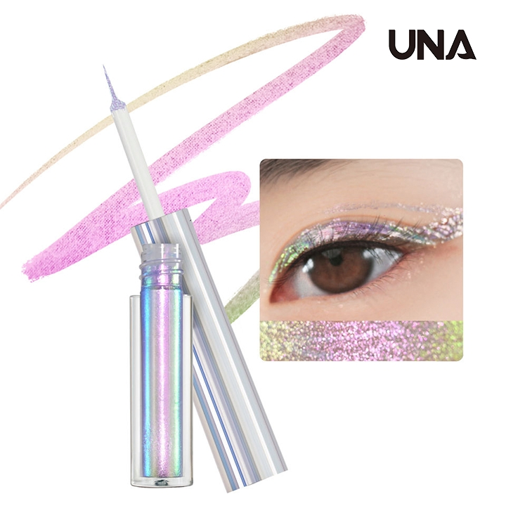Wholesale New Color Multichrome Eyeliner Vegan Duochrome Waterproof Metallic Colorful Liquid Christmas Chameleon Eyeliner Pencil