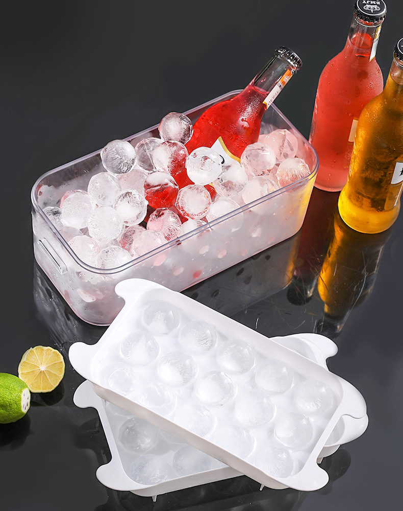 Commercial Ice Tray Freezer Refrigerator Self-Made Frozen Ice Cube Mold