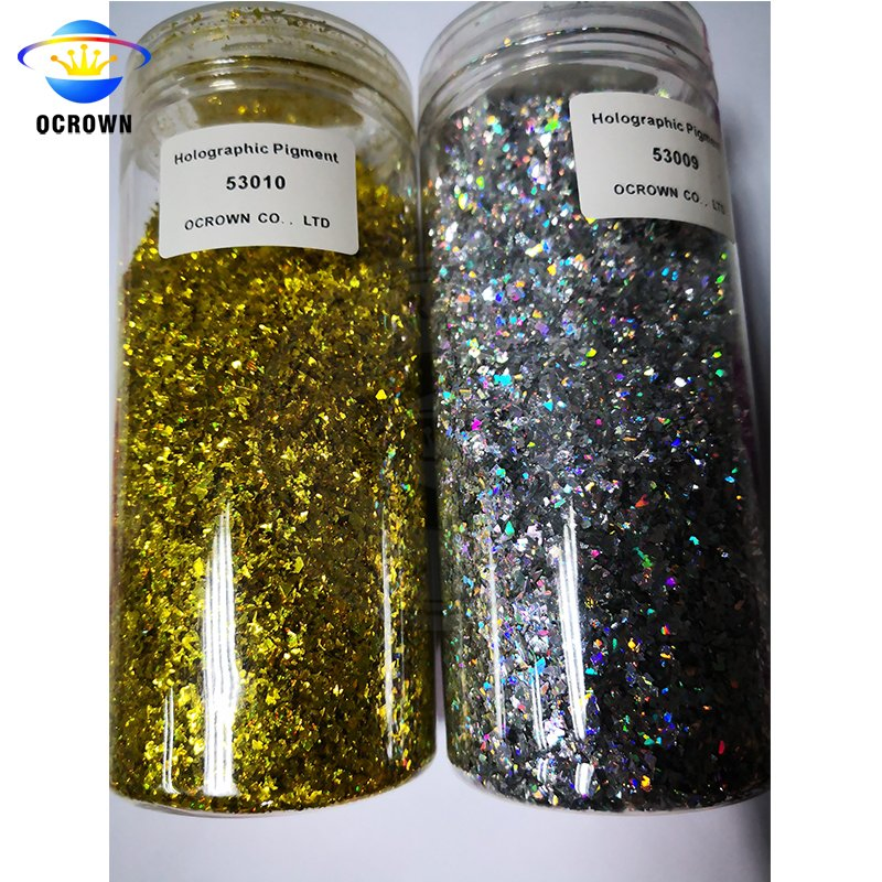 Holographic Laser Bling Rainbow Black Glitter Eyeshadow Powder