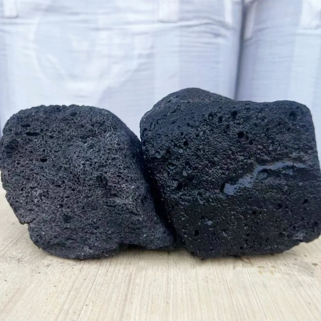 Natural Volcanic Rocks Black Lava Rock for Aquarium Garden and Home Decoration
