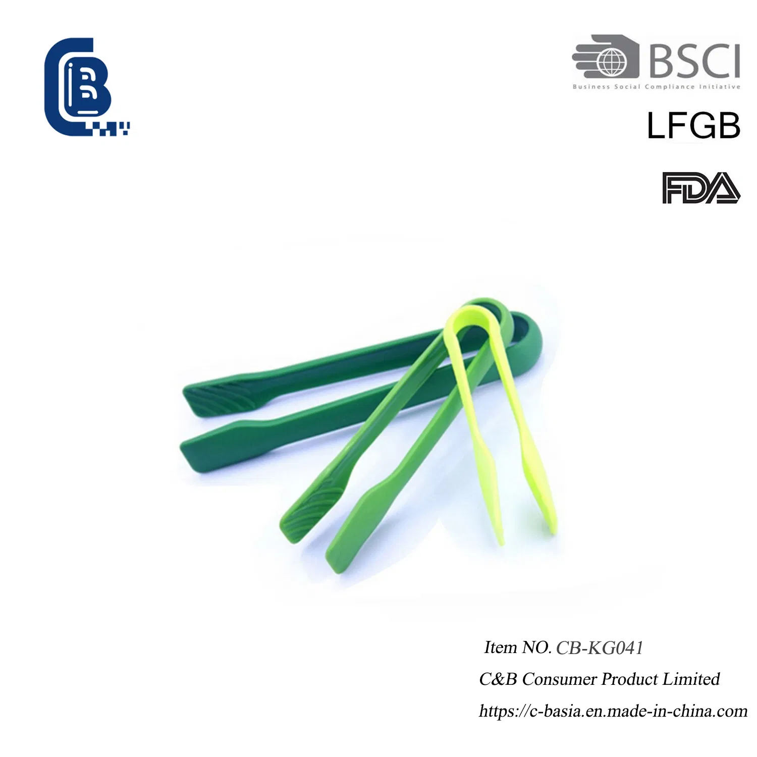 Щипцы для барбекю и сервировки из пищевого пластика