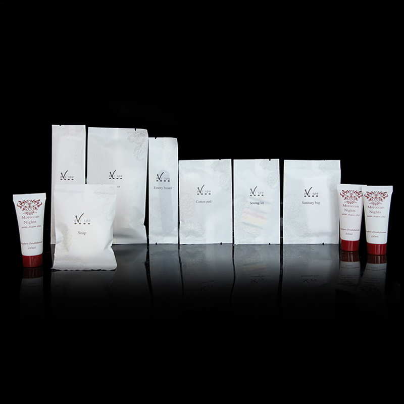 Eco Friendly Hotel Bathroom Toiletries Set Amenities with Paper Packing Hotel Amenities