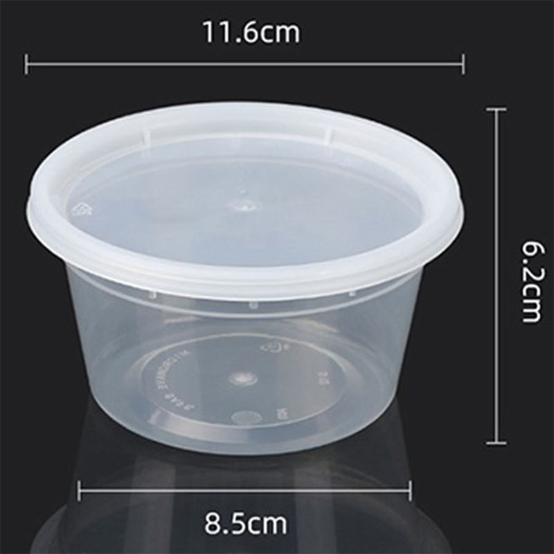 Пластиковые контейнеры для еды разных размеров