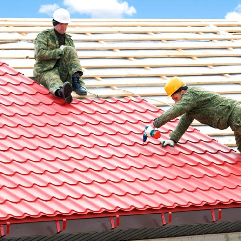 Synthetic Spanish Roofing Sheet B1 Fireproof Roma PVC Roof Sheets ASA Resin PVC Plastic Roof Tiles
