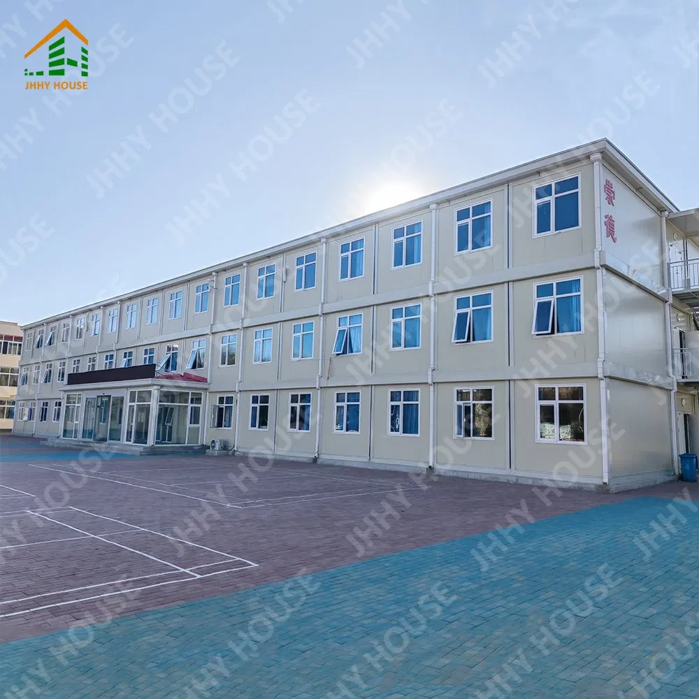 Foldable Container House Project Showcase Qinghuangdao Modular Mobile School