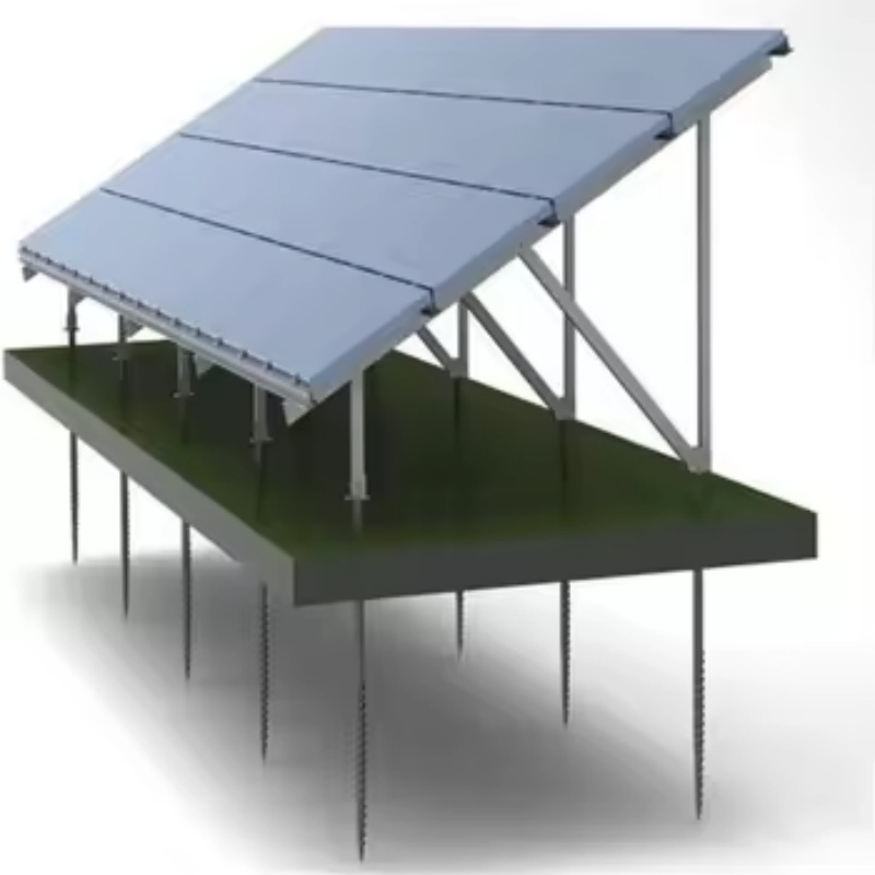 Винтовой анкер для солнечных панелей