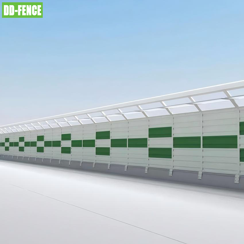 China Wholesalers Perimeter Fence Acoustic Board Motorway Acoustic Fencing