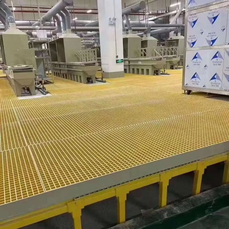 GRP Walkway Insulation Grating High Quality FRP Fiberglass Molded Grille From Hongwo