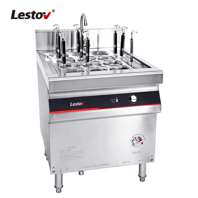Commercial Restaurant Induction Pasta Cooker with Strainer