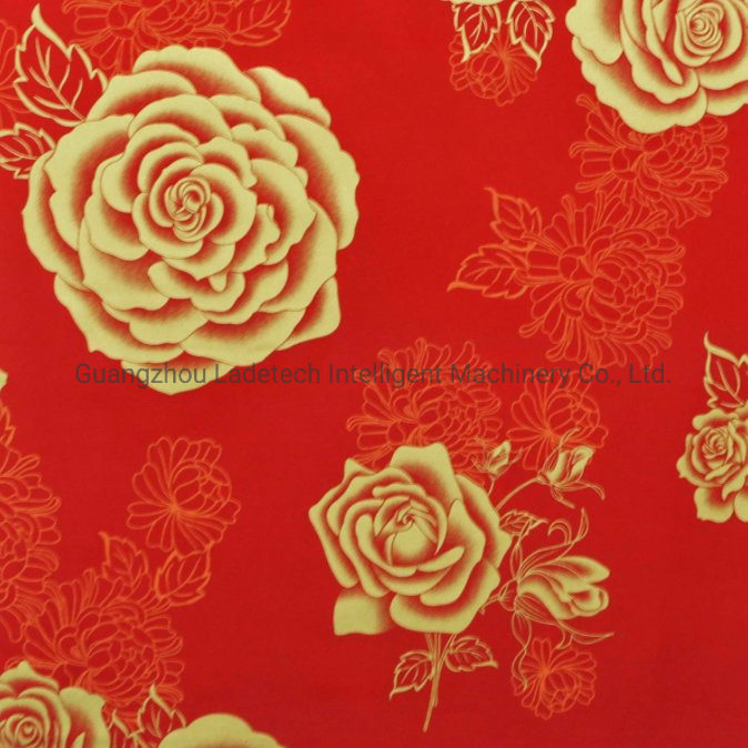 Mattress Ticking 100% Polyester Printed Tricot Knitted Fabric 70-80 Grams