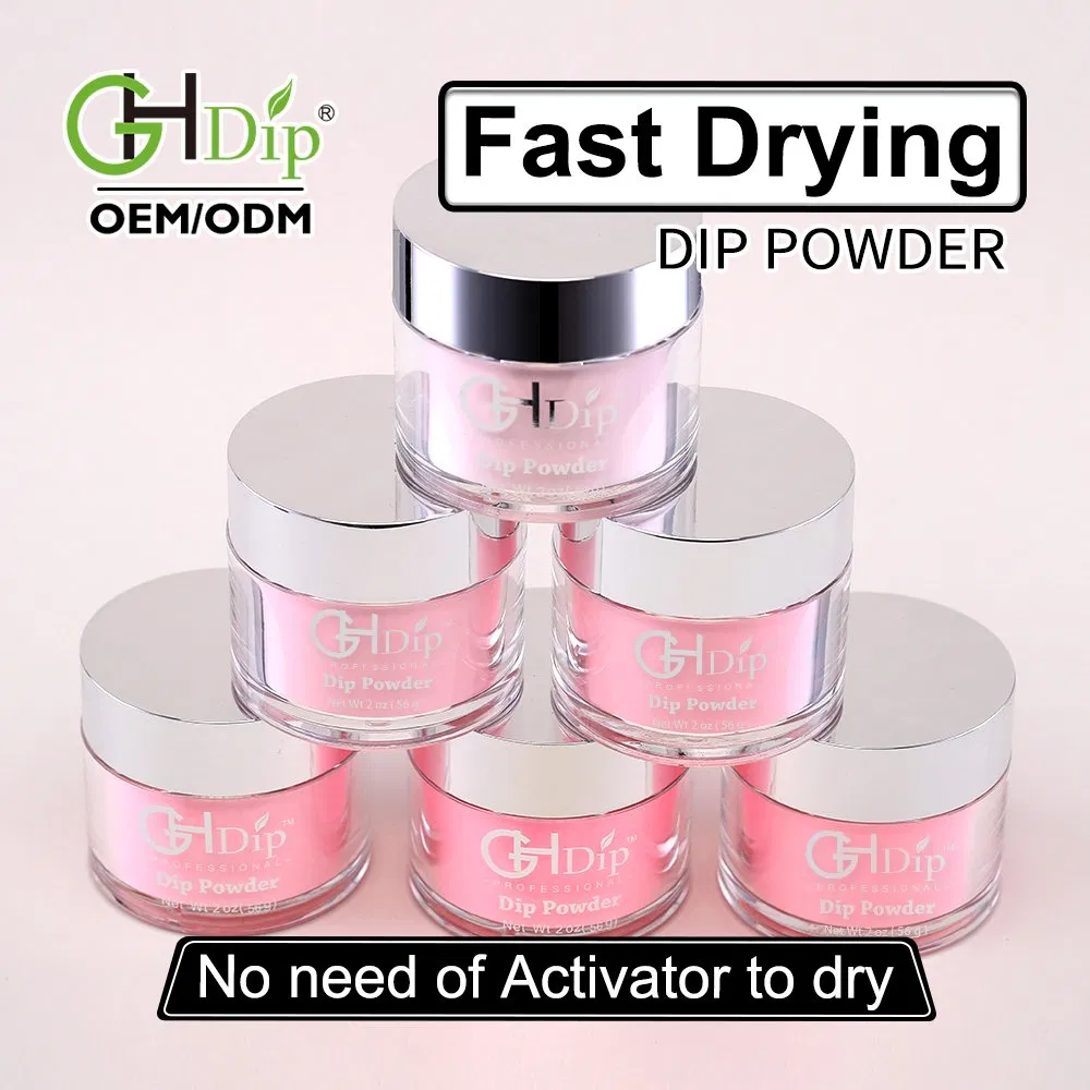 Pink and White French Nail Dipping Powder Starter Kit 8oz Set