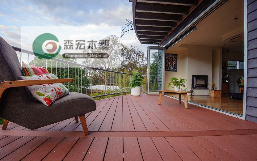 Ocox Wholesale Fireproof Waterproof UV Resistance WPC Wood Plastic Composite Decking Board Outdoor Flooring for Swimming Pool Public Area