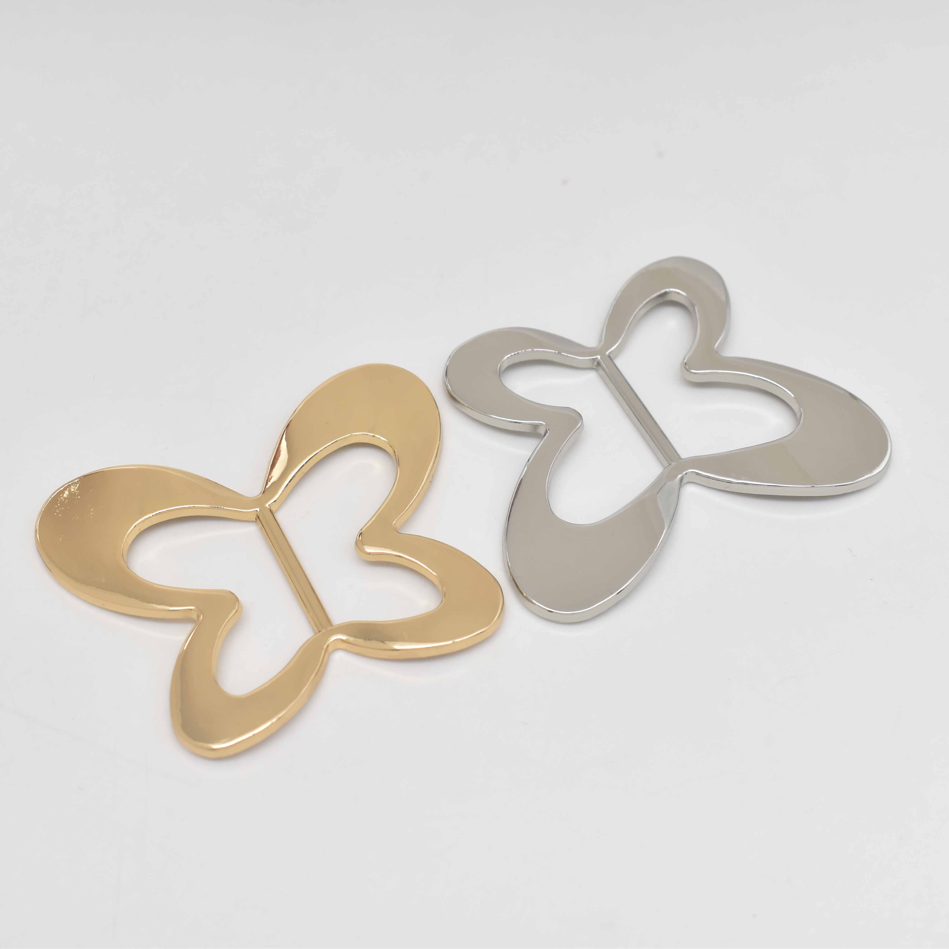 Кольца металлические для шарфа с пряжкой