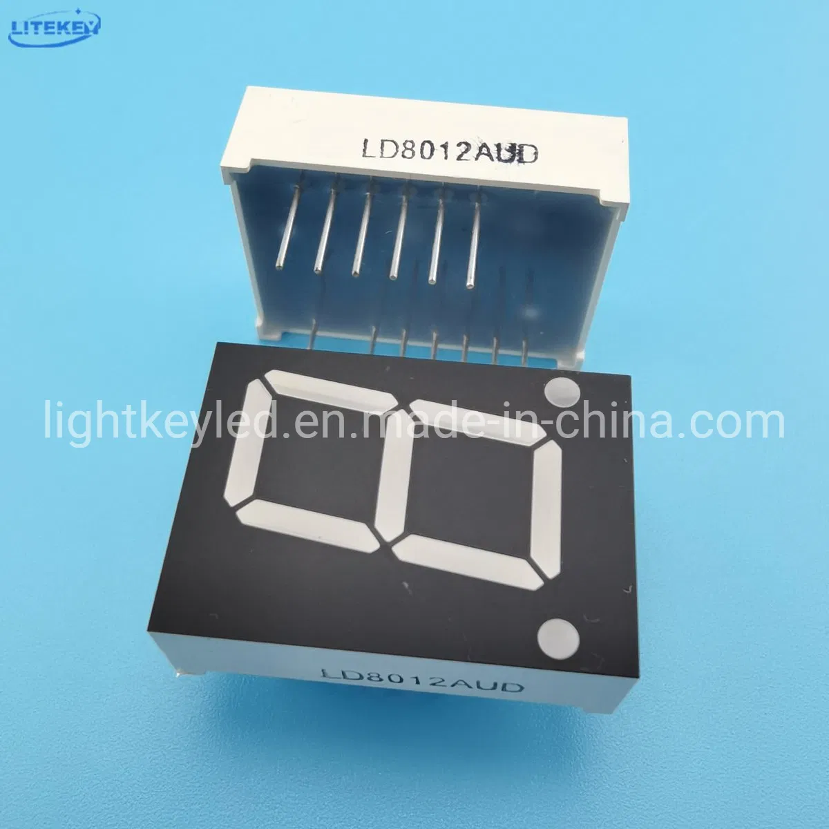 0.8 Inch Single Digit 7 Segment LED Display with RoHS From Expert Manufacturer