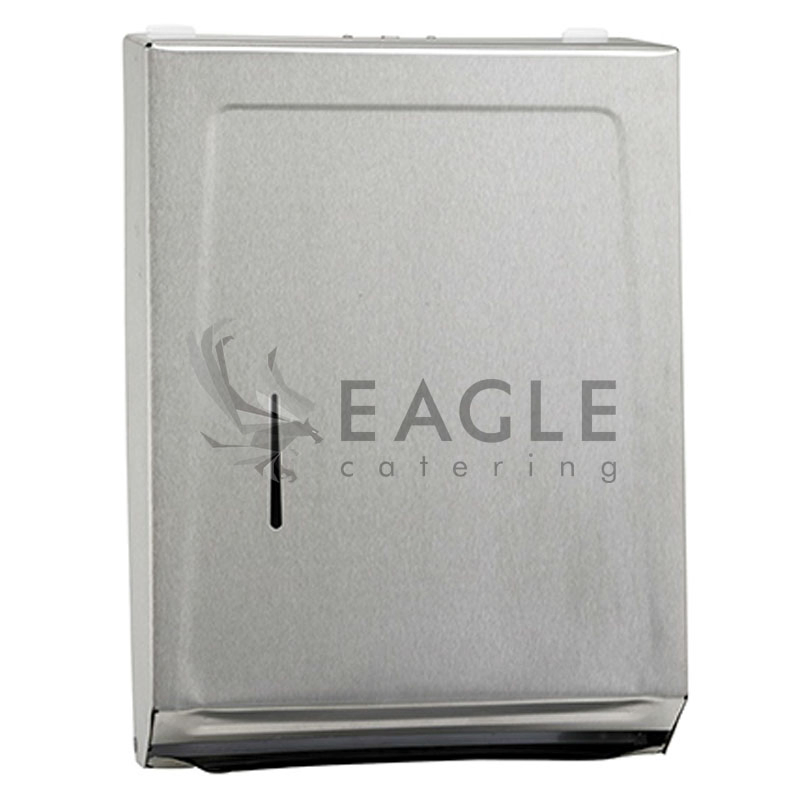 Bathroom Wall-Mounted Stainless Steel Hotel Paper Towel Dispenser